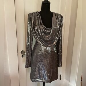 NWOT Ronny Kobo Tahne sequin mini dress